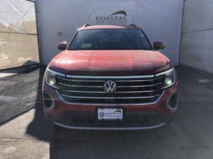 2024 Volkswagen Atlas 2.0T SE w/Technology w/captains chairs and panoramic sunroof