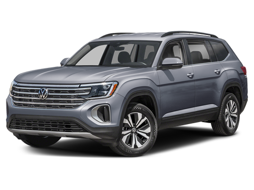 2026 Volkswagen Atlas 2.0T SE w/Technology w/captains chairs, panoramic sunroof and black wheel package