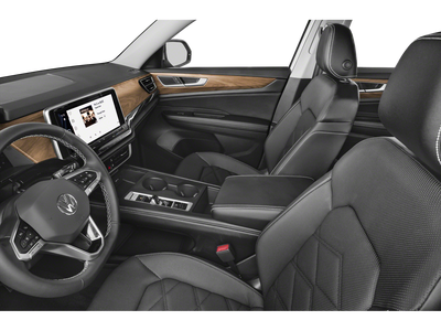 2026 Volkswagen Atlas 2.0T SE w/Technology w/captains chairs, panoramic sunroof and black wheel package