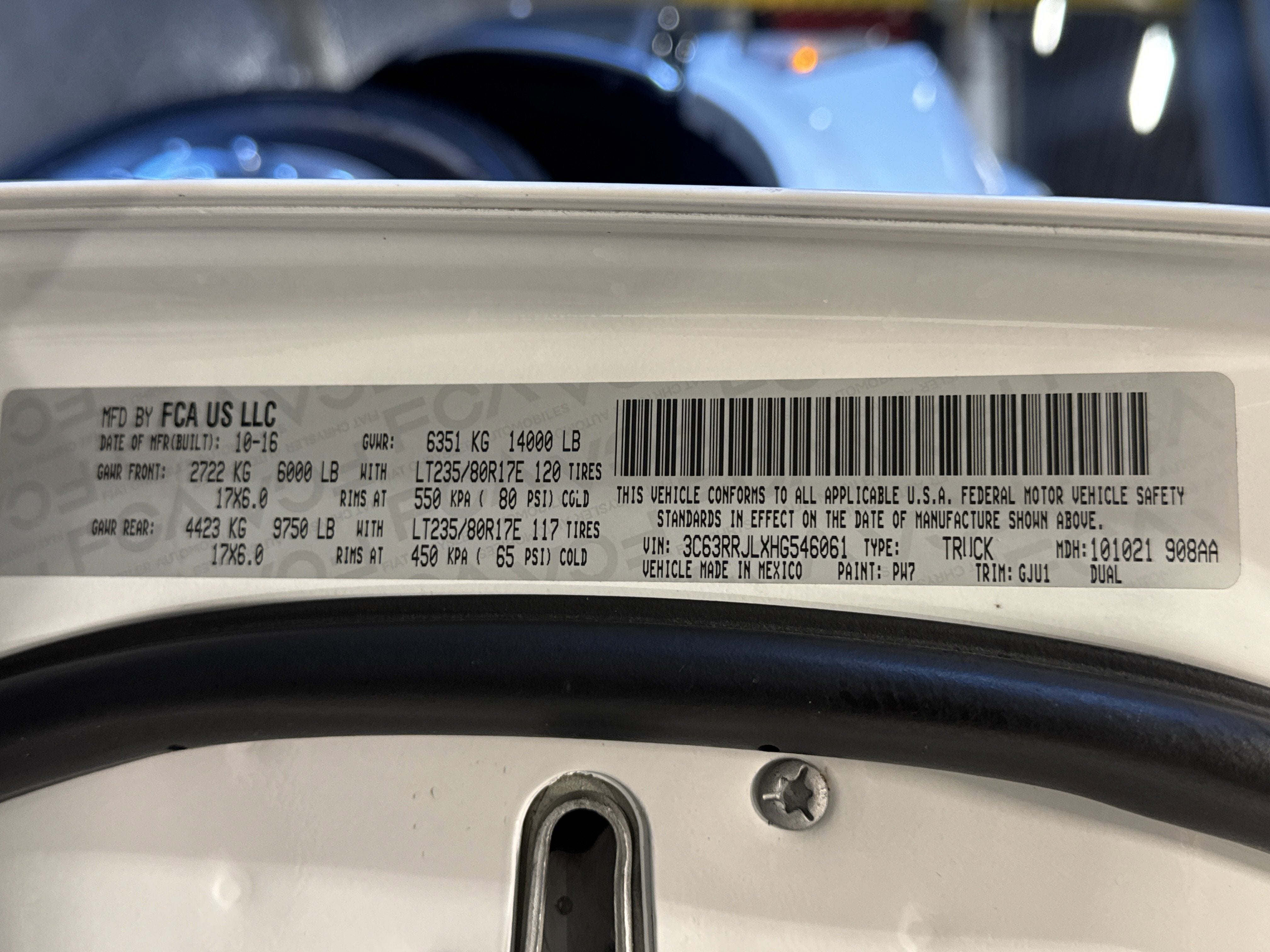 2017 RAM 3500 Laramie