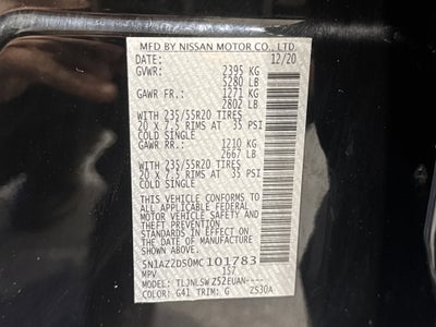 2021 Nissan Murano Platinum