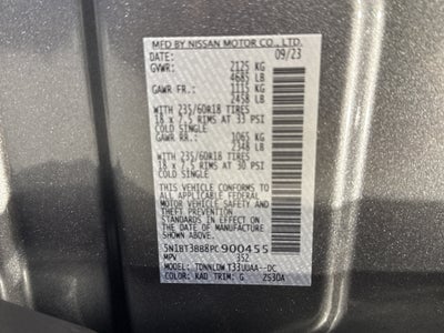 2023 Nissan Rogue SV W/Premium Package