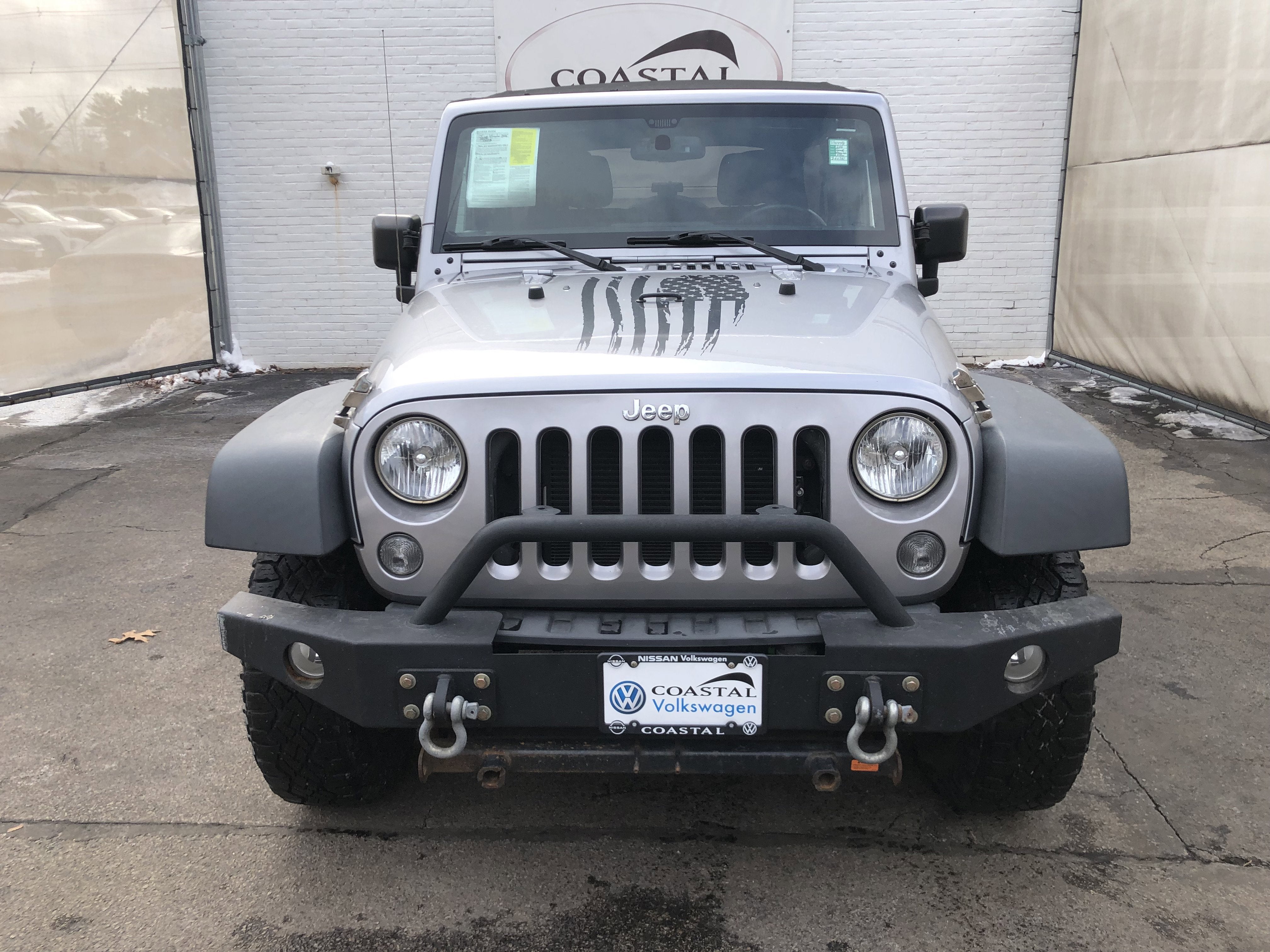 Used 2016 Jeep Wrangler Unlimited Sport S with VIN 1C4BJWDG2GL260361 for sale in Hanover, MA