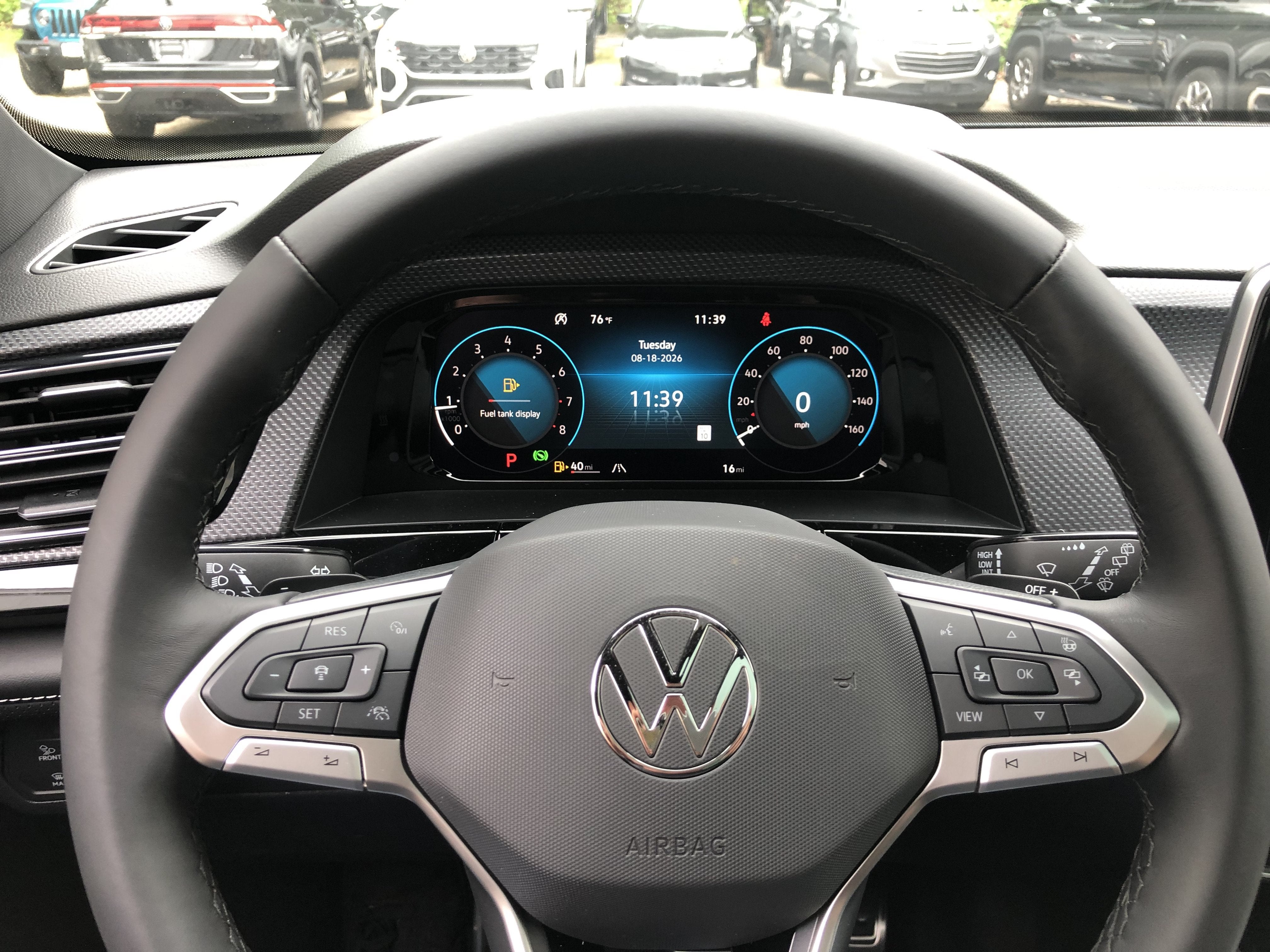 2026 Volkswagen Atlas Cross Sport 2.0T SEL R-Line Black