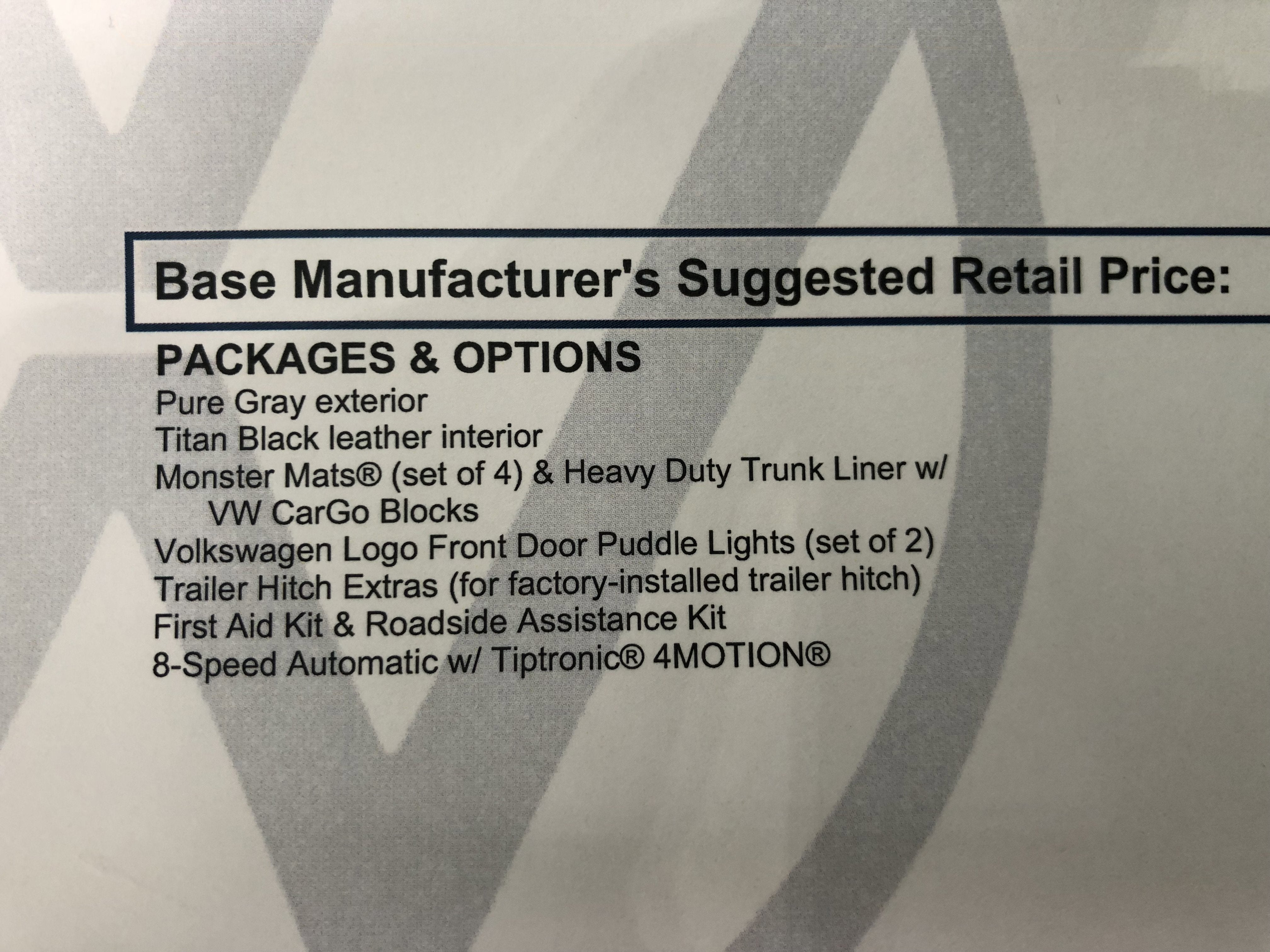 2026 Volkswagen Atlas 2.0T SEL