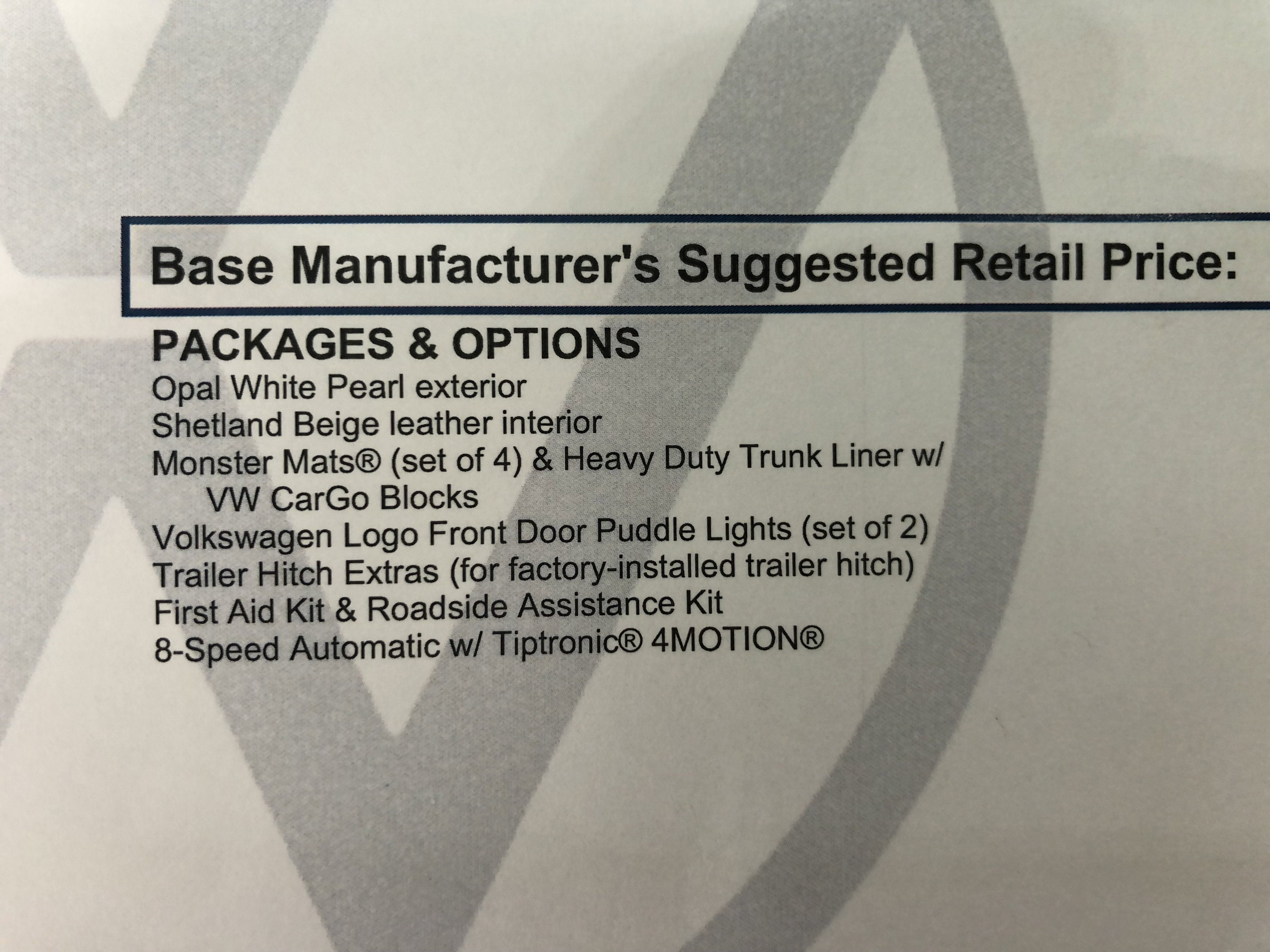 2026 Volkswagen Atlas 2.0T SEL