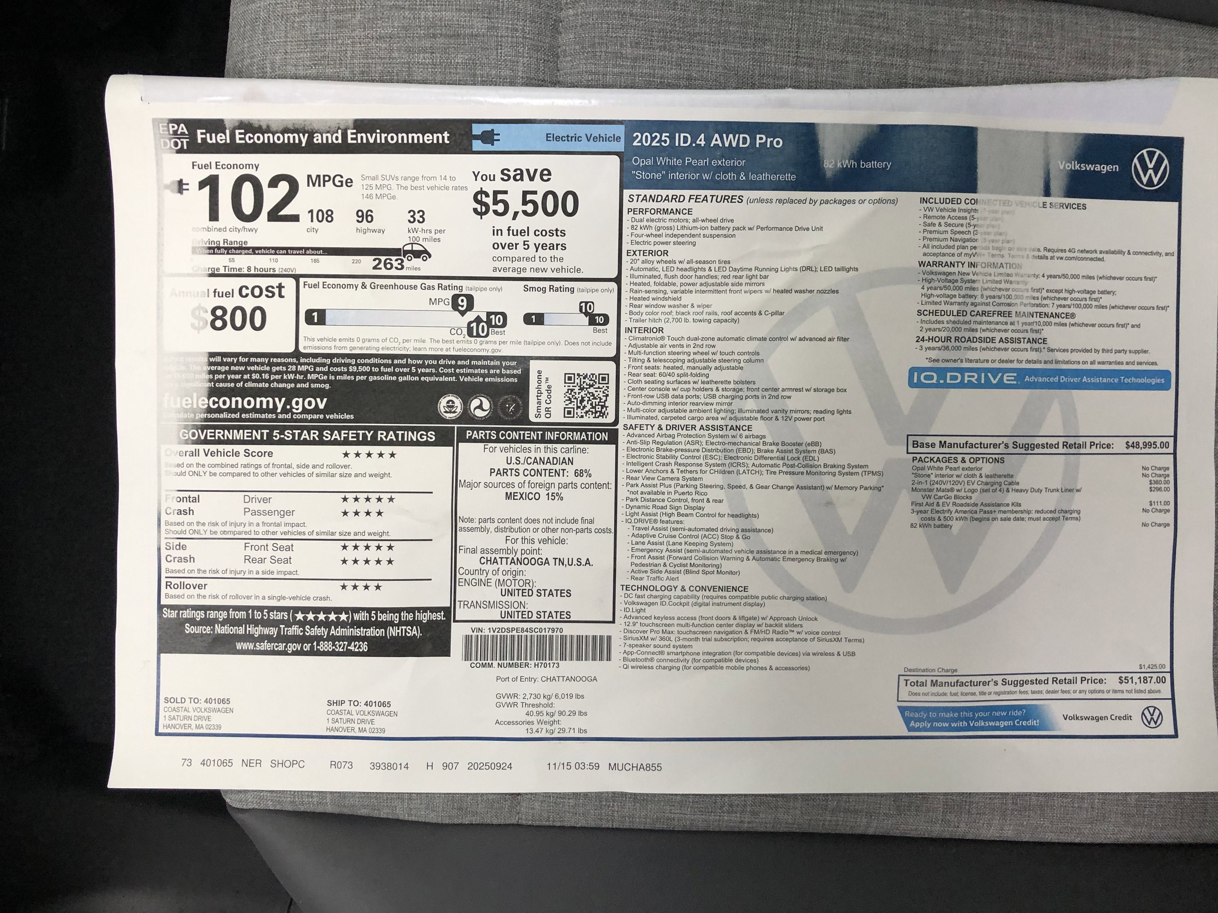 2025 Volkswagen ID.4 Pro