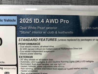 2025 Volkswagen ID.4 Pro