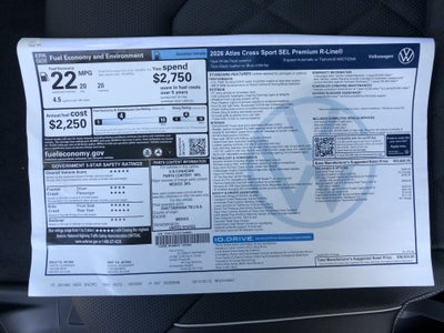 2026 Volkswagen Atlas Cross Sport 2.0T SEL Premium R-Line