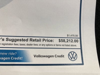 2026 Volkswagen Atlas 2.0T SEL Premium R-Line w/captains chairs