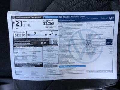 2026 Volkswagen Atlas 2.0T SEL Premium R-Line