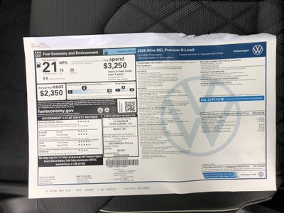 2026 Volkswagen Atlas 2.0T SEL Premium R-Line