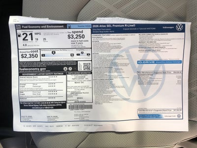 2026 Volkswagen Atlas 2.0T SEL Premium R-Line