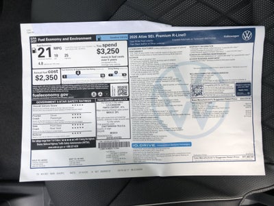 2026 Volkswagen Atlas 2.0T SEL Premium R-Line