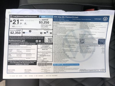 2026 Volkswagen Atlas 2.0T SEL Premium R-Line