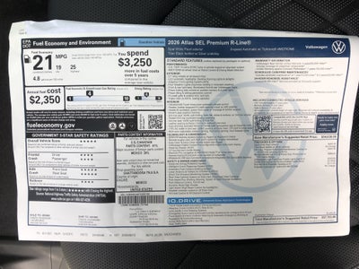 2026 Volkswagen Atlas 2.0T SEL Premium R-Line