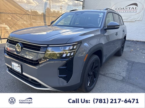 2027 Volkswagen Atlas SE w/Technology w/captains chairs and black wheel package