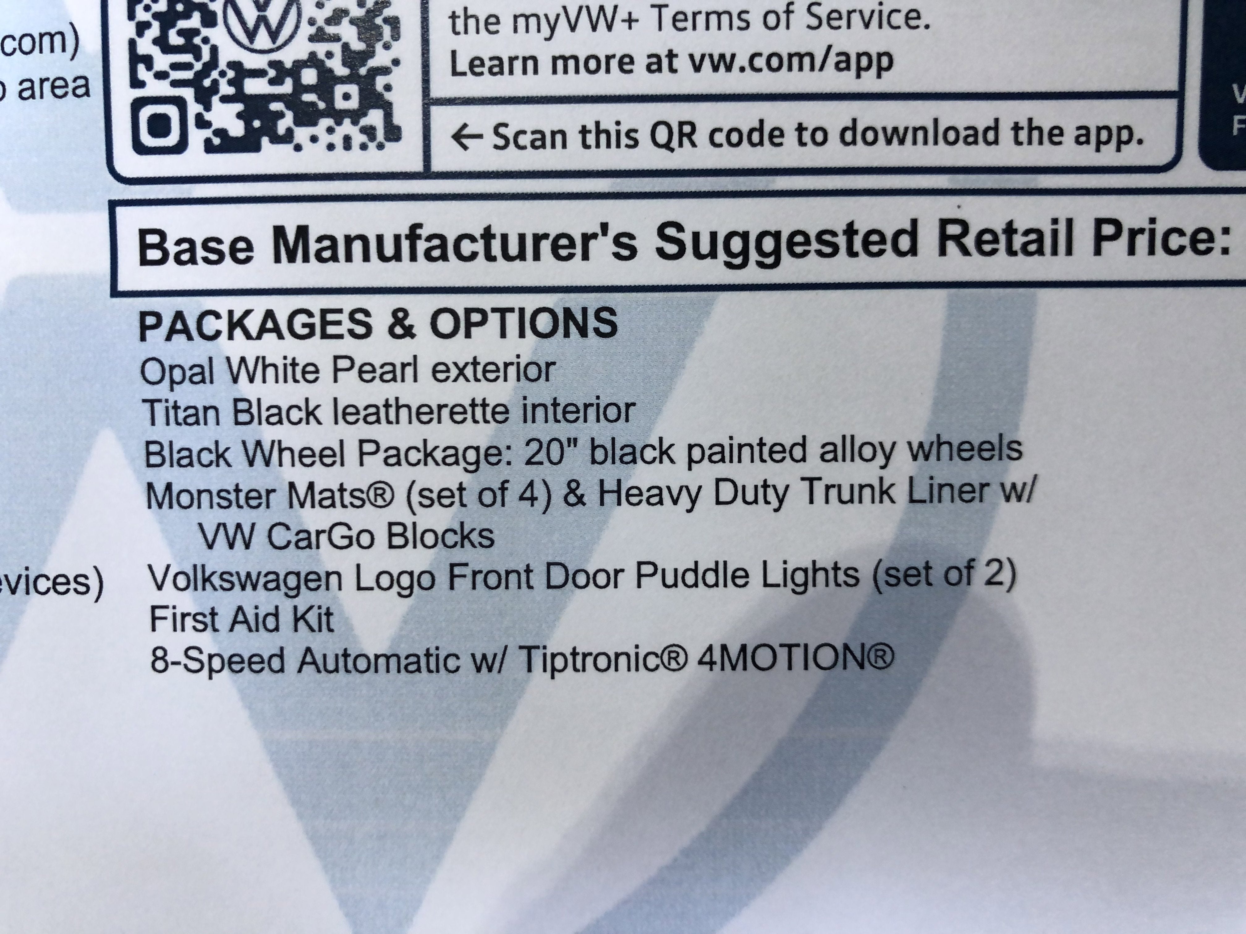 2026 Volkswagen Atlas 2.0T SE w/Technology w/black wheel package
