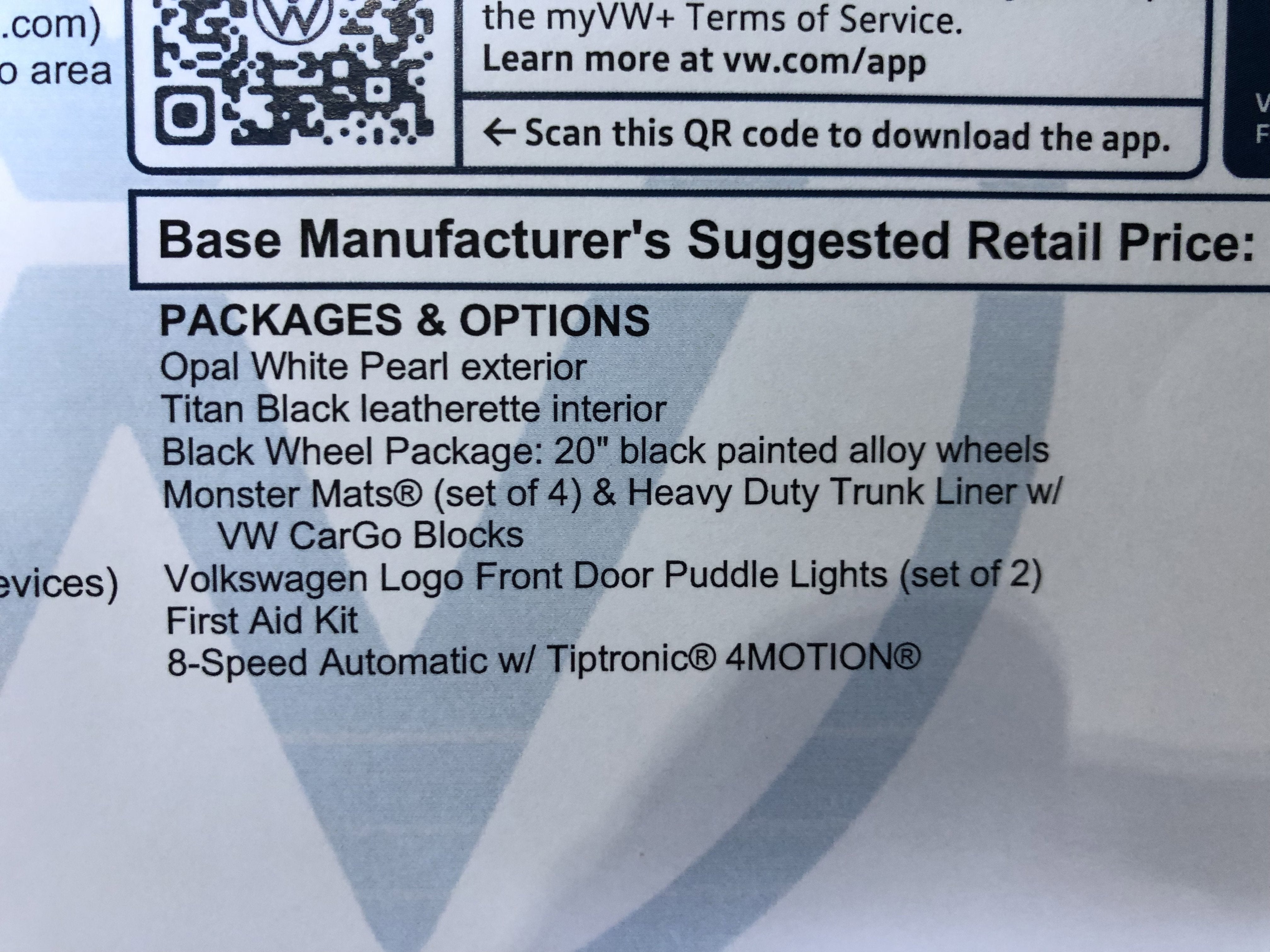 2026 Volkswagen Atlas 2.0T SE w/Technology w/black wheel package