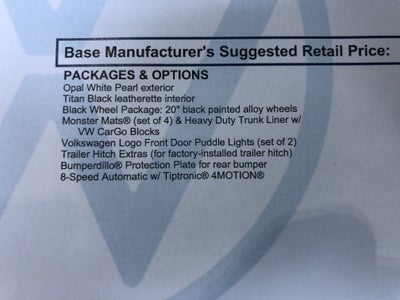 2026 Volkswagen Atlas 2.0T SE w/Technology w/black wheel package