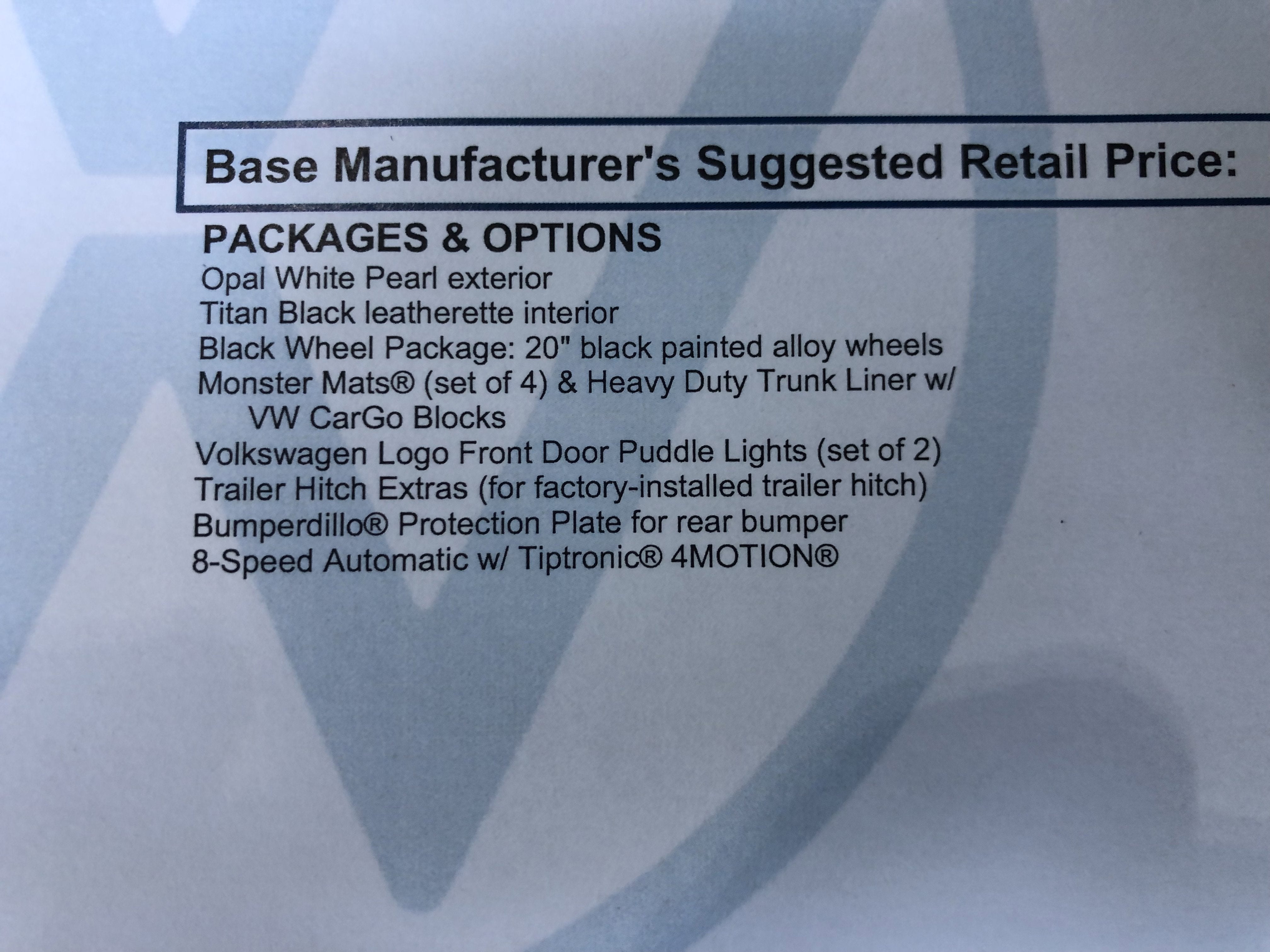 2026 Volkswagen Atlas 2.0T SE w/Technology w/black wheel package