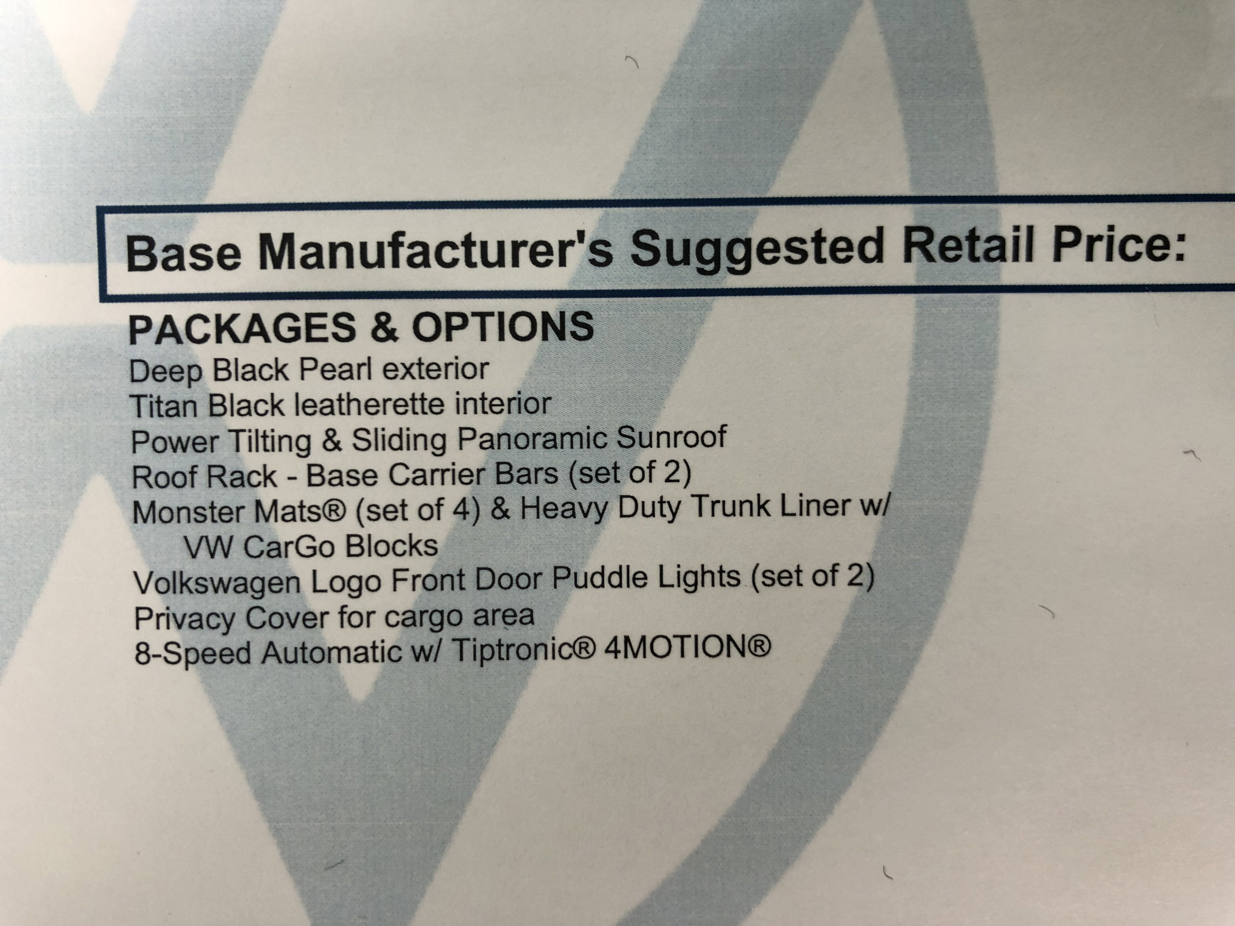 2026 Volkswagen Atlas Cross Sport 2.0T SE w/Technology w/panoramic sunroof