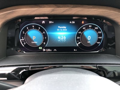 2026 Volkswagen Atlas 2.0T SE w/Technology w/captains chairs, panoramic sunroof and black wheel package