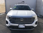 2026 Volkswagen Atlas 2.0T SE w/Technology w/captains chairs, panoramic sunroof and black wheel package