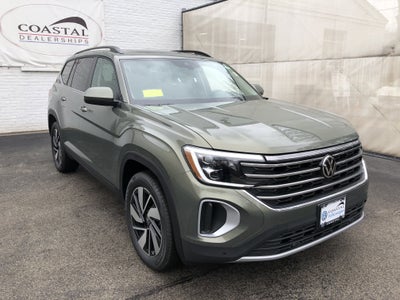 2026 Volkswagen Atlas 2.0T SE w/Technology w/captains chairs and panoramic sunroof