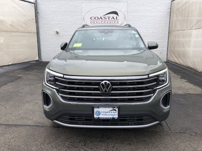 2026 Volkswagen Atlas 2.0T SE w/Technology w/captains chairs and panoramic sunroof