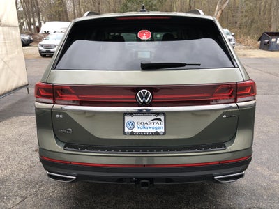 2026 Volkswagen Atlas 2.0T SE w/Technology w/captains chairs and panoramic sunroof