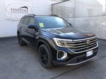 2026 Volkswagen Atlas 2.0T SE w/Technology w/captains chairs, panoramic sunroof and black wheel package