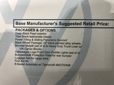 2026 Volkswagen Atlas 2.0T SE w/Technology w/panoramic sunroof and black wheel package