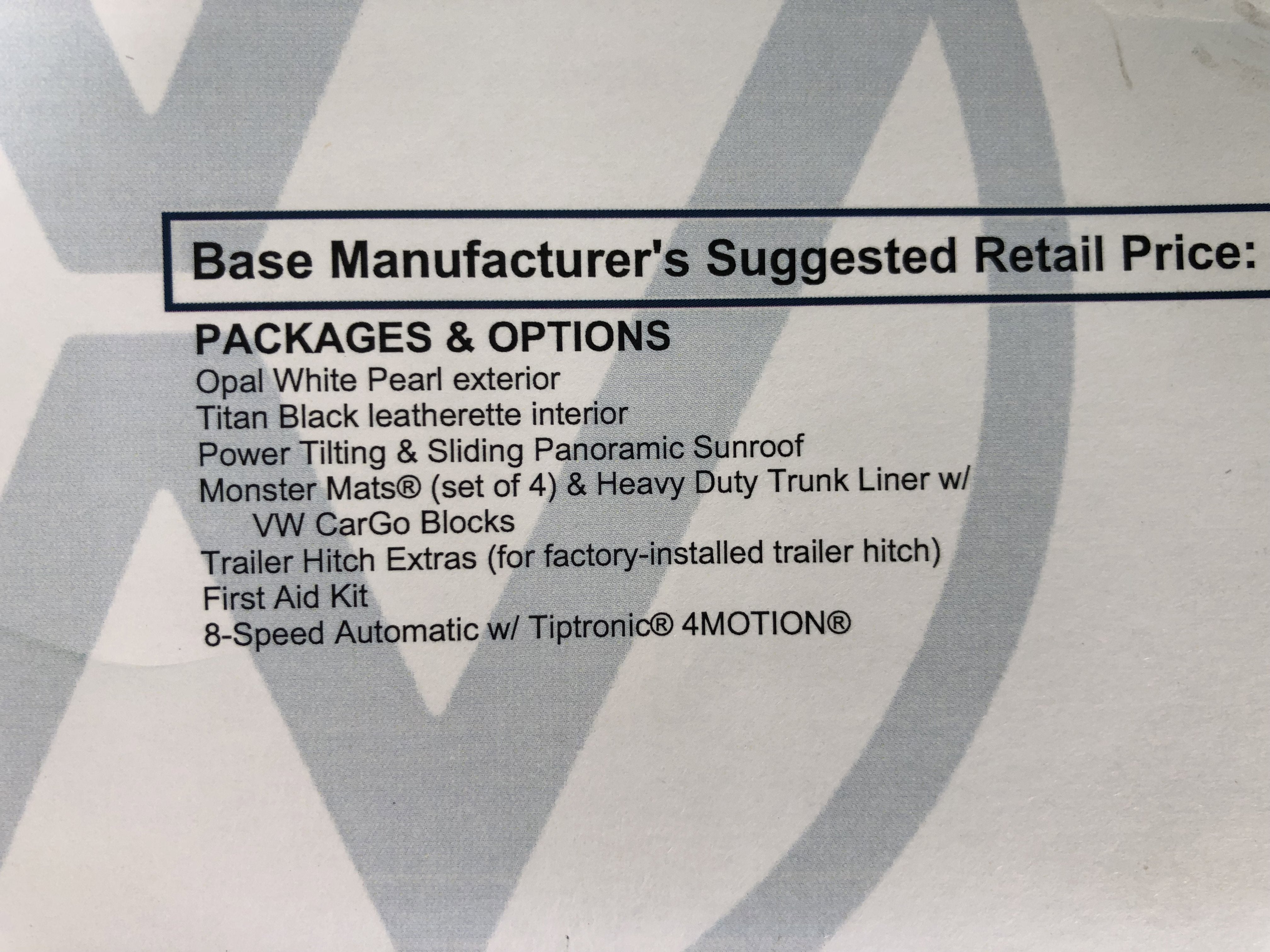 2026 Volkswagen Atlas 2.0T SE w/Technology w/panoramic sunroof