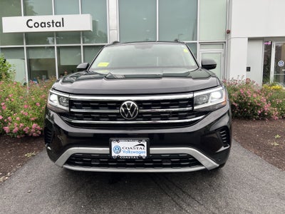 2023 Volkswagen Atlas 3.6L V6 SE w/Technology W/Panoramic Sunroof & Black Wheel Package