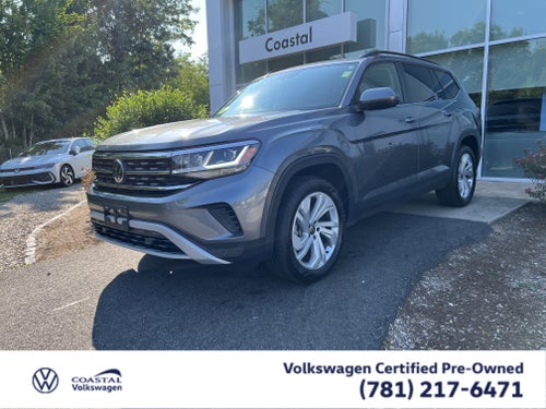 2023 Volkswagen Atlas 3.6L V6 SE w/Technology W/Panoramic Sunroof & Captains Chairs
