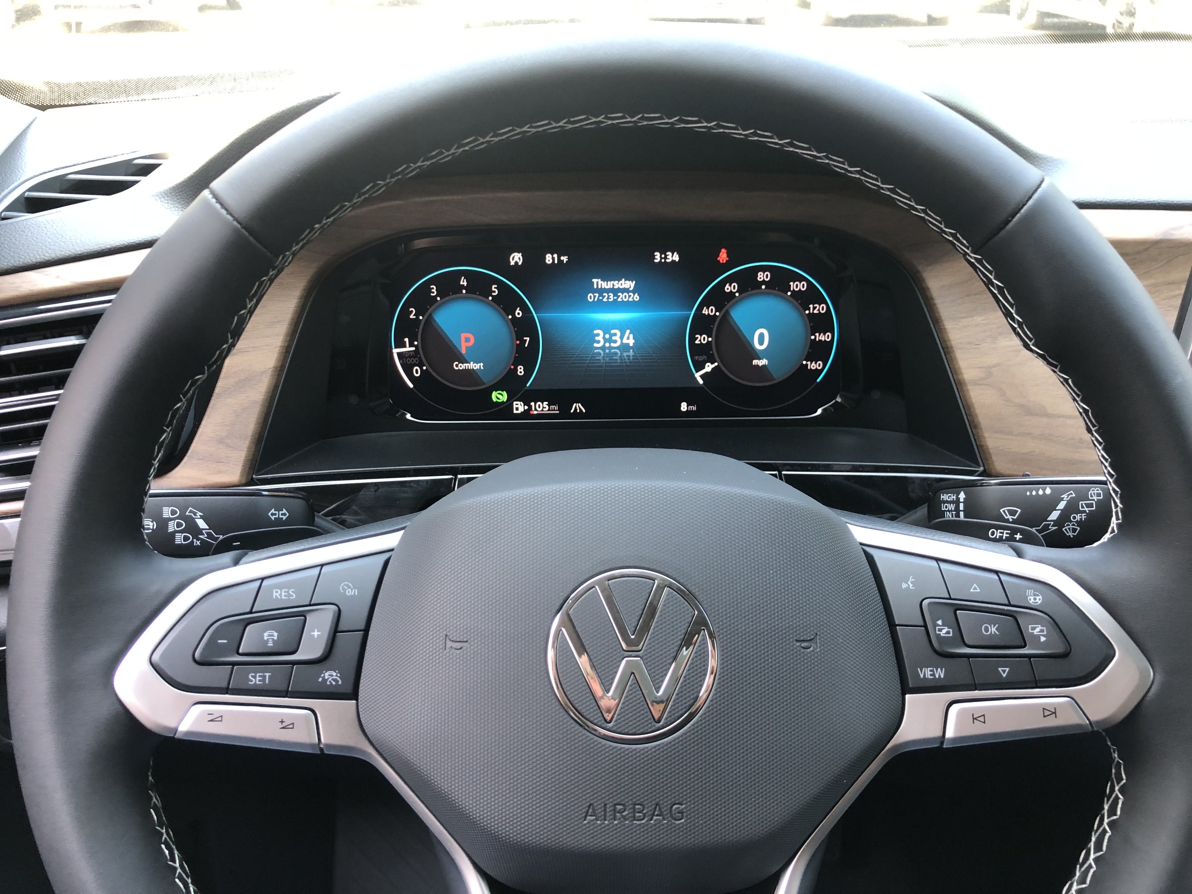 2026 Volkswagen Atlas 2.0T SE w/ext. range remote starter