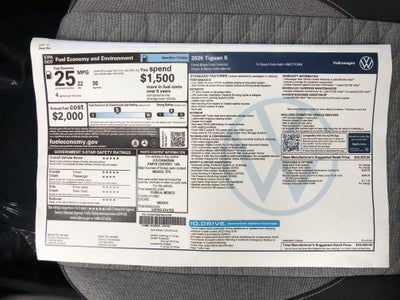 2026 Volkswagen Tiguan S
