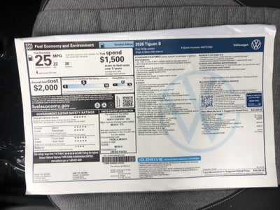 2026 Volkswagen Tiguan S