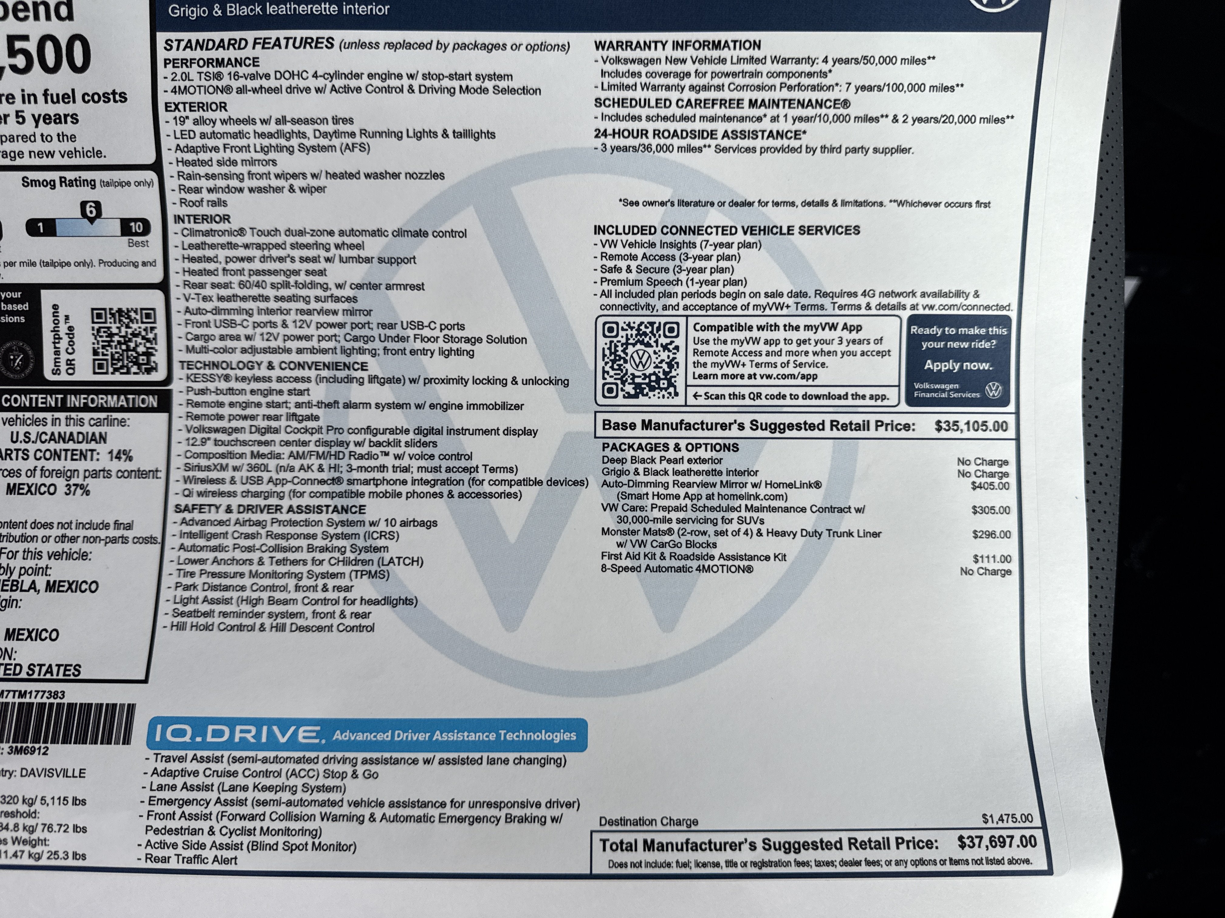 2026 Volkswagen Tiguan SE