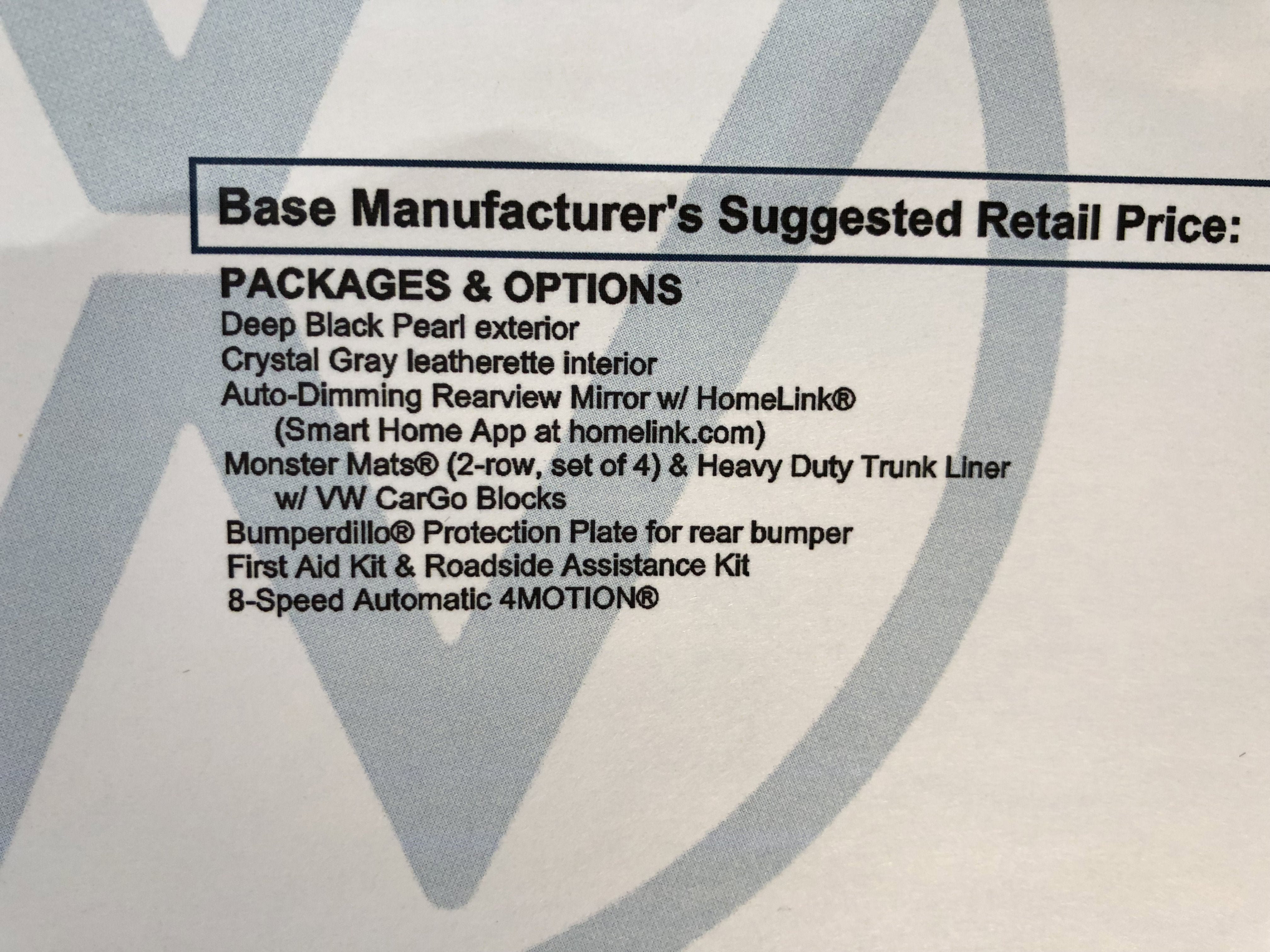 2026 Volkswagen Tiguan SE R-Line Black