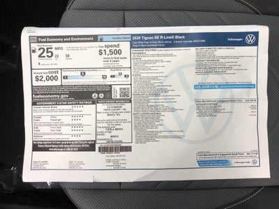 2026 Volkswagen Tiguan SE R-Line Black