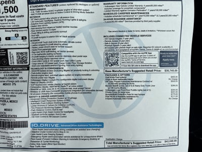 2026 Volkswagen Tiguan SE R-Line Black