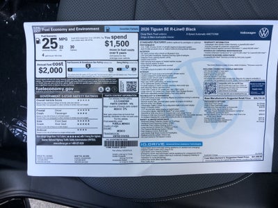 2026 Volkswagen Tiguan SE R-Line Black