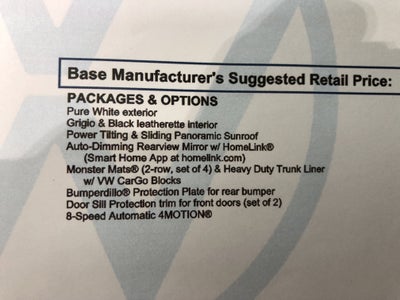 2026 Volkswagen Tiguan SE w/panoramic sunroof