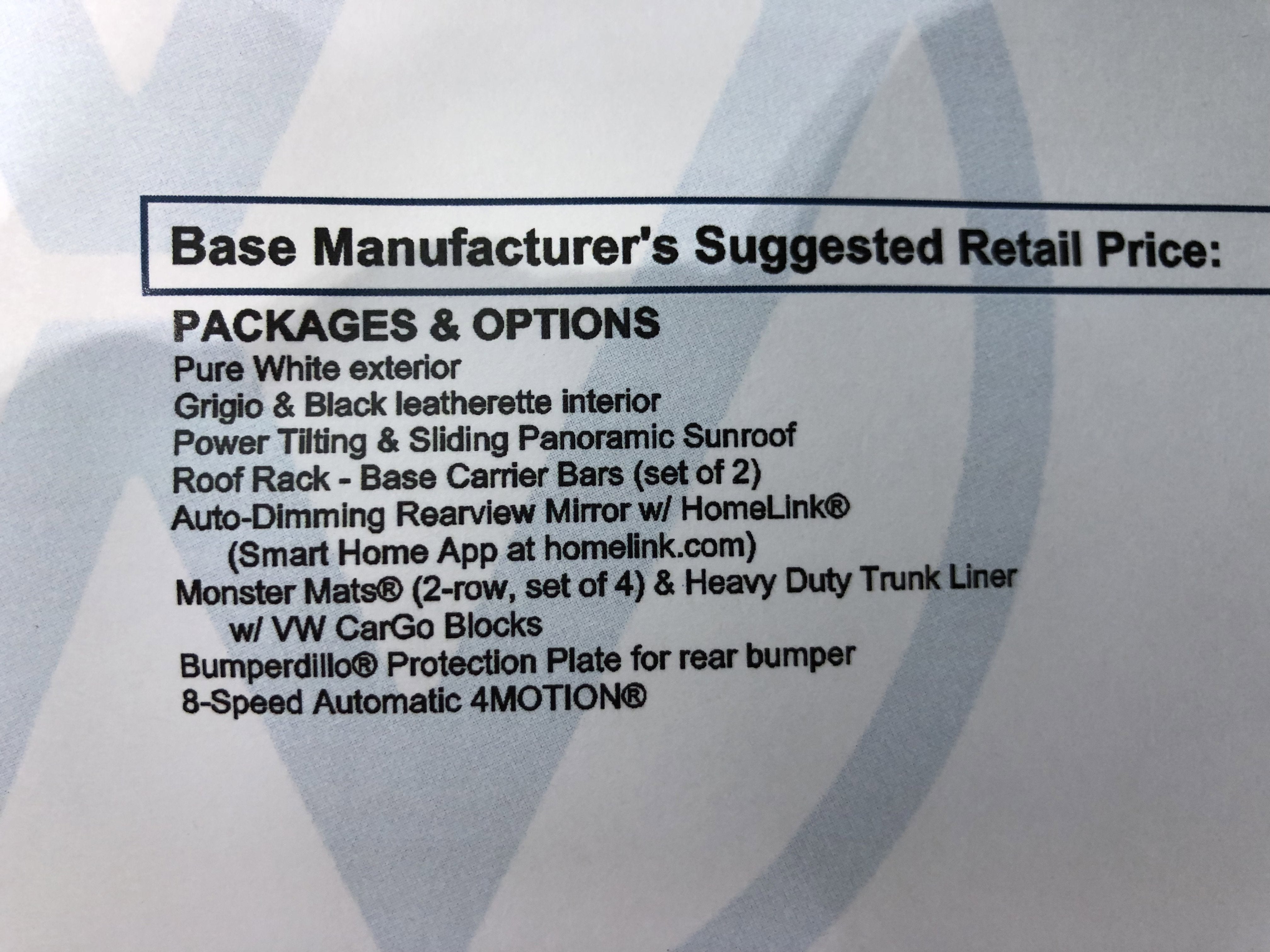 2026 Volkswagen Tiguan SE w/panoramic sunroof