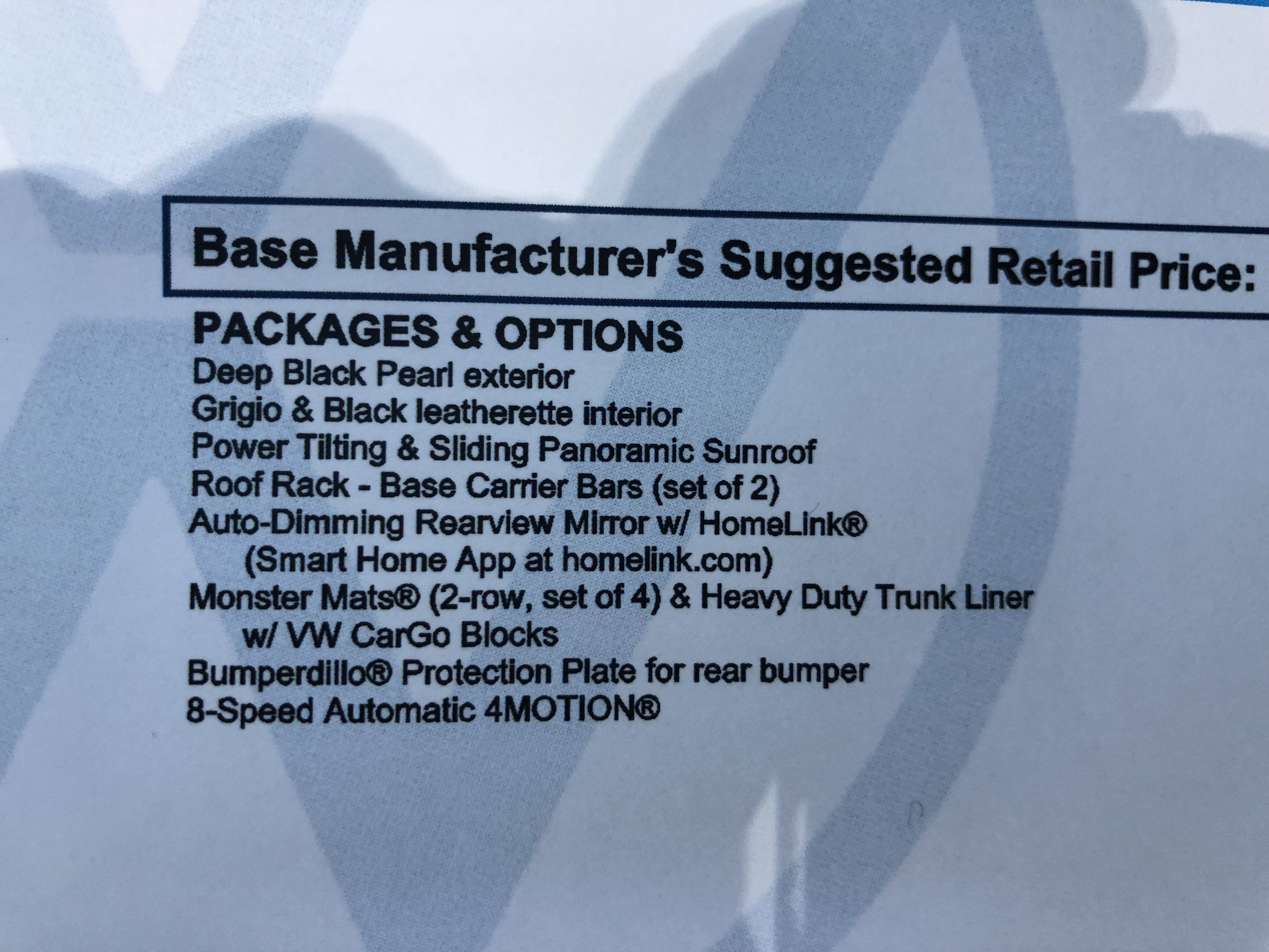 2026 Volkswagen Tiguan SE w/panoramic sunroof