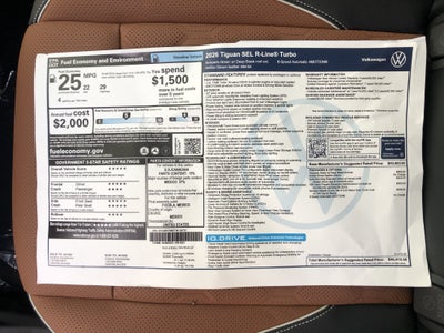 2026 Volkswagen Tiguan SEL R-Line Turbo