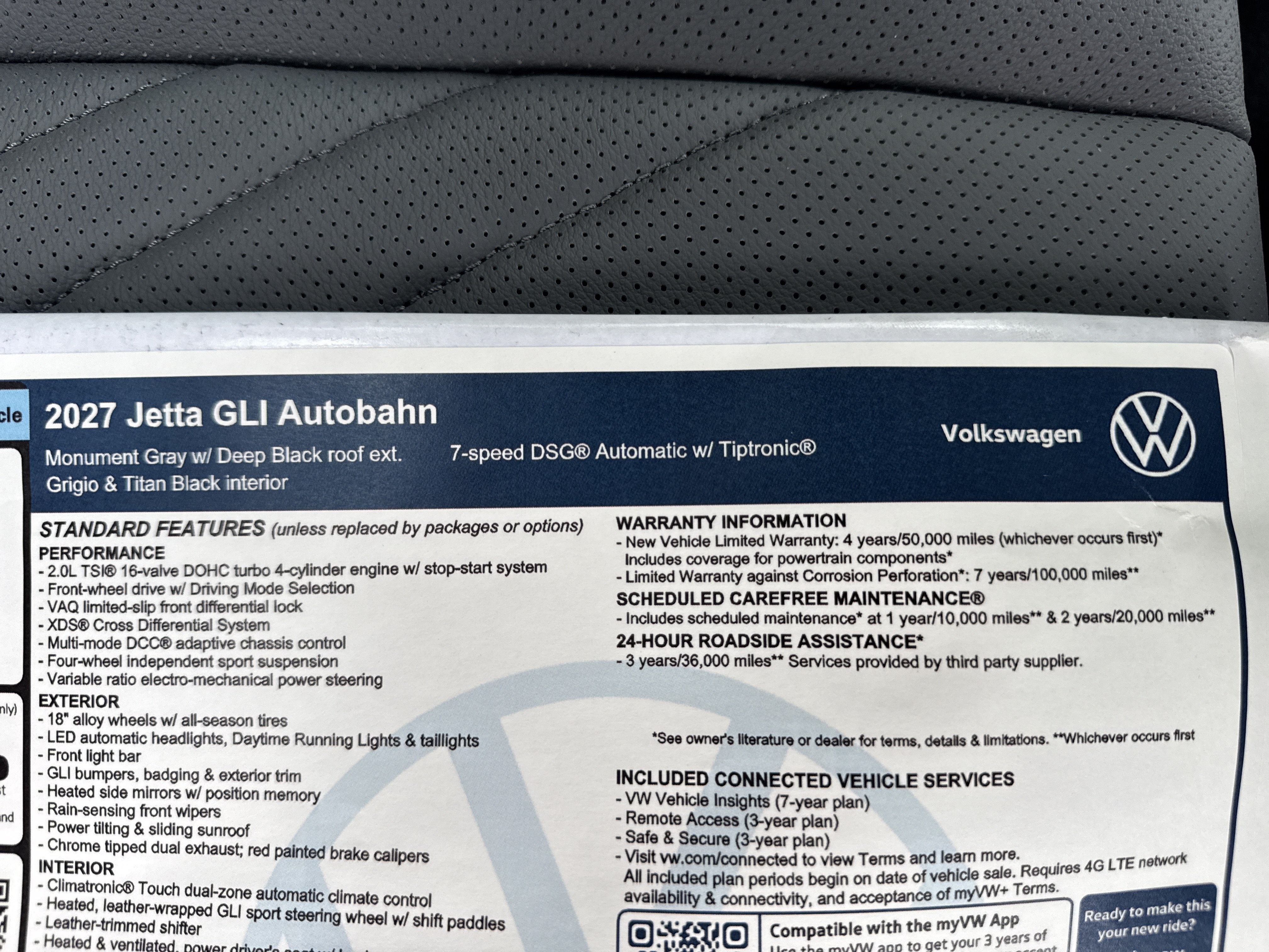 2027 Volkswagen Jetta GLI Autobahn