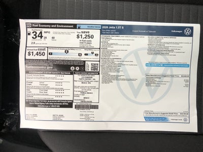 2026 Volkswagen Jetta S